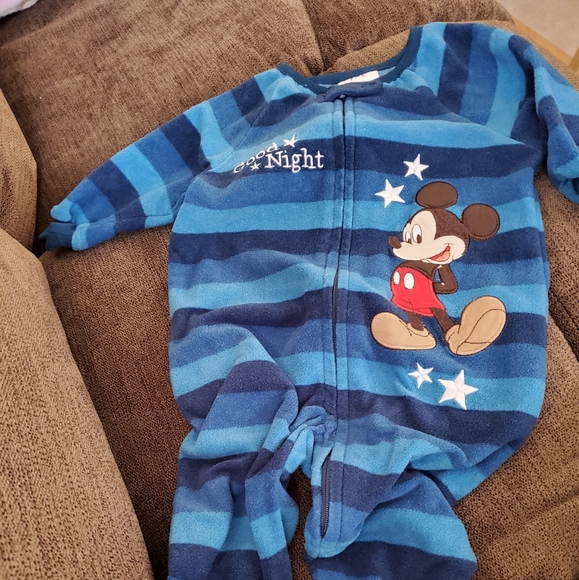 disney baby footed pajamas